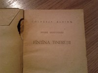 4422. Mihail Sadoveanu - Fintina Tineretii