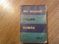4438. Mic dictionar Italian Roman