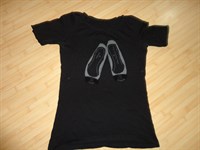 tricou de dama negru