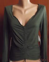 bluza verde, dama