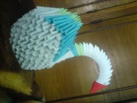 Lebada origami