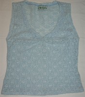 Maieu - top dantela bleu deschis