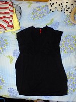 Bluza fara maneci eleganta neagra