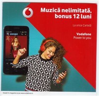 Cartela Vodafone