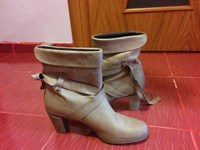 botine piele marime 38 cu toc