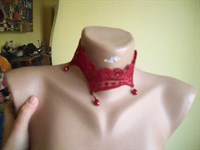 Choker dantela