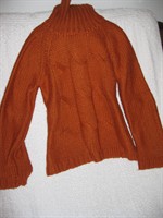 Bluza de iarna portocalie