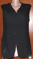 bluza/vesta neagra, fara maneci