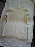 pulover alb