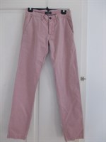 Pantaloni barbatesti roz/mov deschis Zara, marime eur 38, mex/usa 30