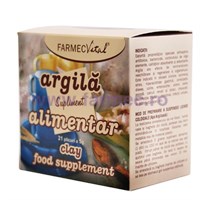 Argila, supliment alimentar