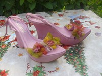 sandale roz 39