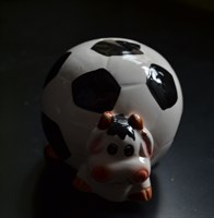 pusculita vaca-minge fotbal