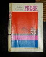 carte "Modern American Prose"