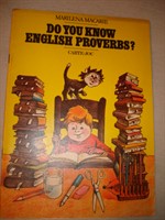 Carte cu proverbe pentru invatarea englezei