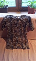 Bluza lunga de vara, animal print