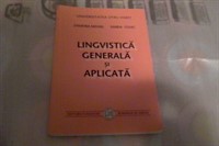 Lingvistica Generala Si Aplicata - Spiru Haret 