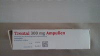 Fiole Trental de 300 mg -10 buc fiecare a 15 ml