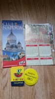 Diverse papetarie: Harta Cluj, Calendar 2016 & Stikere