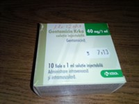  3 fiole Gentamicin Krka 