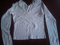 Bluza alba de corp