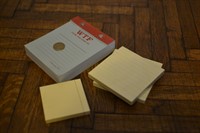 Set 3 post-it-uri + carnet de notite