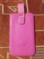 Husa telefon roz 7 x 13 cm