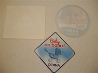 Stickere auto Baby on Board