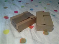 2 cutii carton