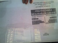 carte organizarea resurselor umane 