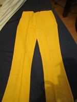 Pantaloni eleganti, galbeni, pt fete