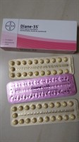 Contraceptive Diane 35, 3 blistere x 21 drajeuri, valabile