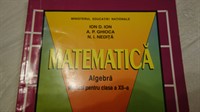 5758. Matematica algebra pentru clasa a XII-a