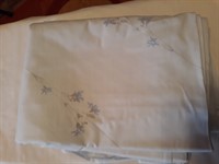 Lenjerie pat incompleta bleu