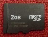 Card micro SD