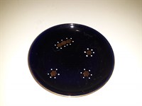 Set  6 farfurioare albastru cobalt