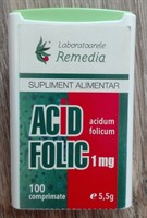 Acid folic 1 mg