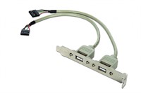 Bracket 2 porturi USB 2.0