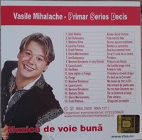 CD muzica de voie buna