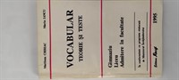Vocabular - teorie si teste 1995