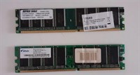 Memorie RAM DDR Buffalo 1 GB + Elixir 512 MB