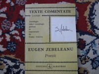 Texte comentate - Eugen Jebeleanu