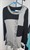 Bluza gri/negru S
