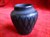 vaza din ceramica fina neagra